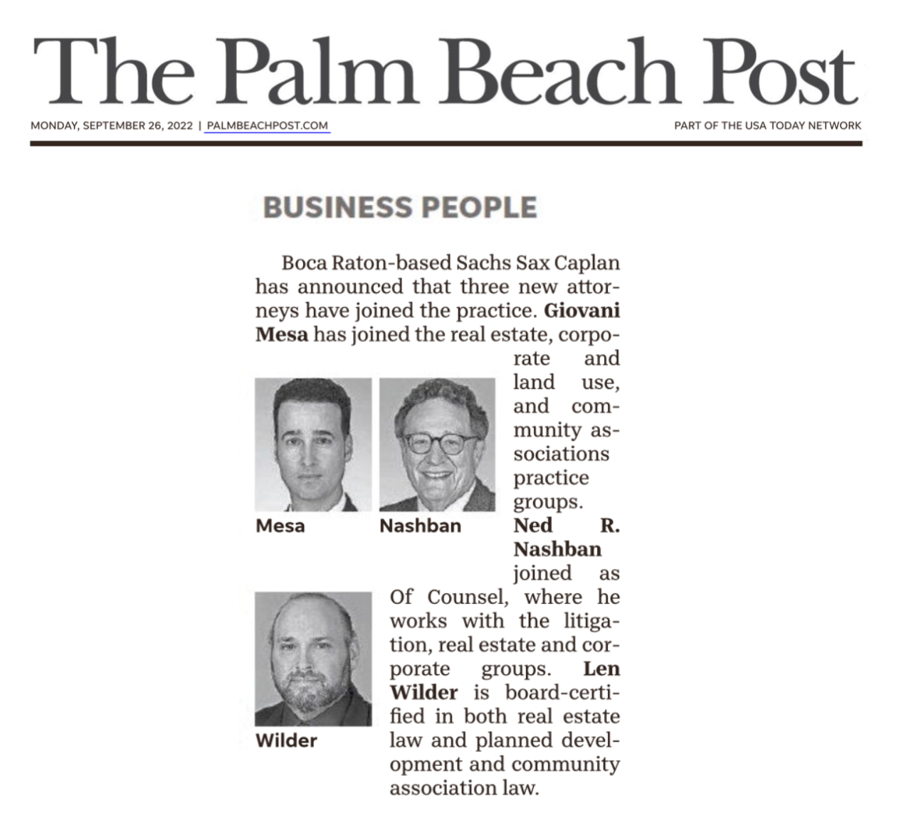 New Attorneys Boca Raton 